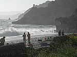 Playa de Cabria , FKK Abschnitt