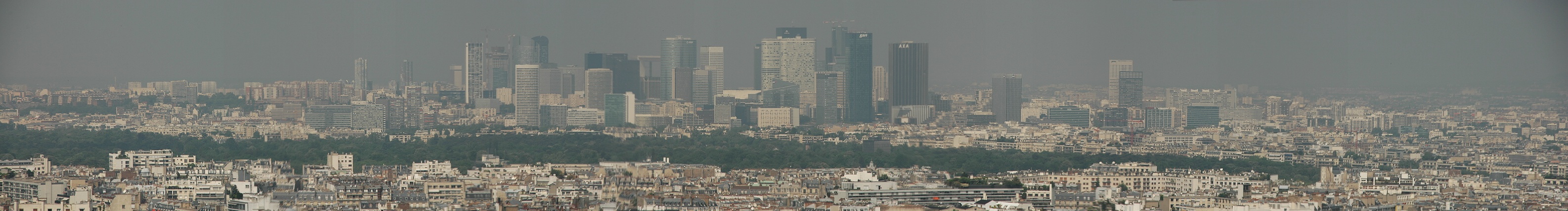 1. Panorama-Aufnahme von Paris