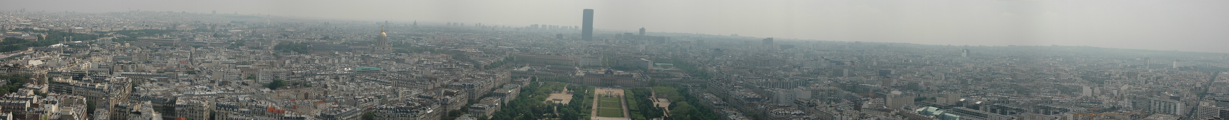 2. Panorama-Aufnahme von Paris