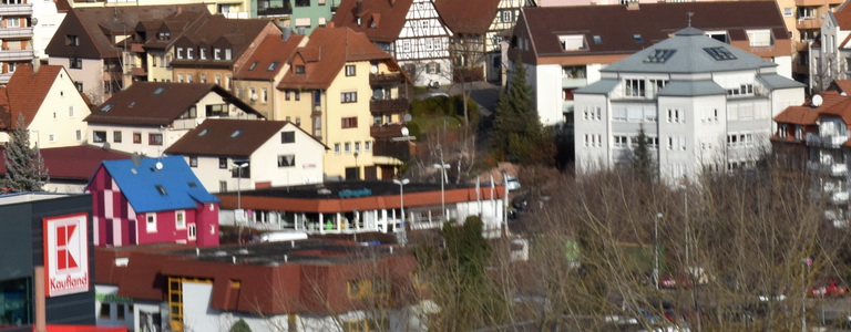 Blick auf Brötzingen