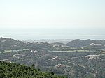 Blick auf die Küste südlich von Marbella