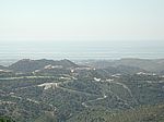 Blick auf die Küste südlich von Marbella
